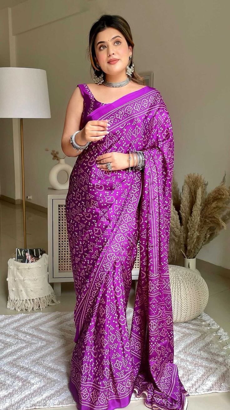 Saree draping style perfect for summer